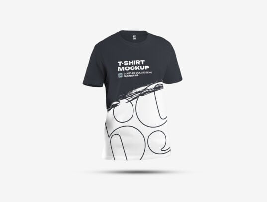 Digital t-shirt mockup product image