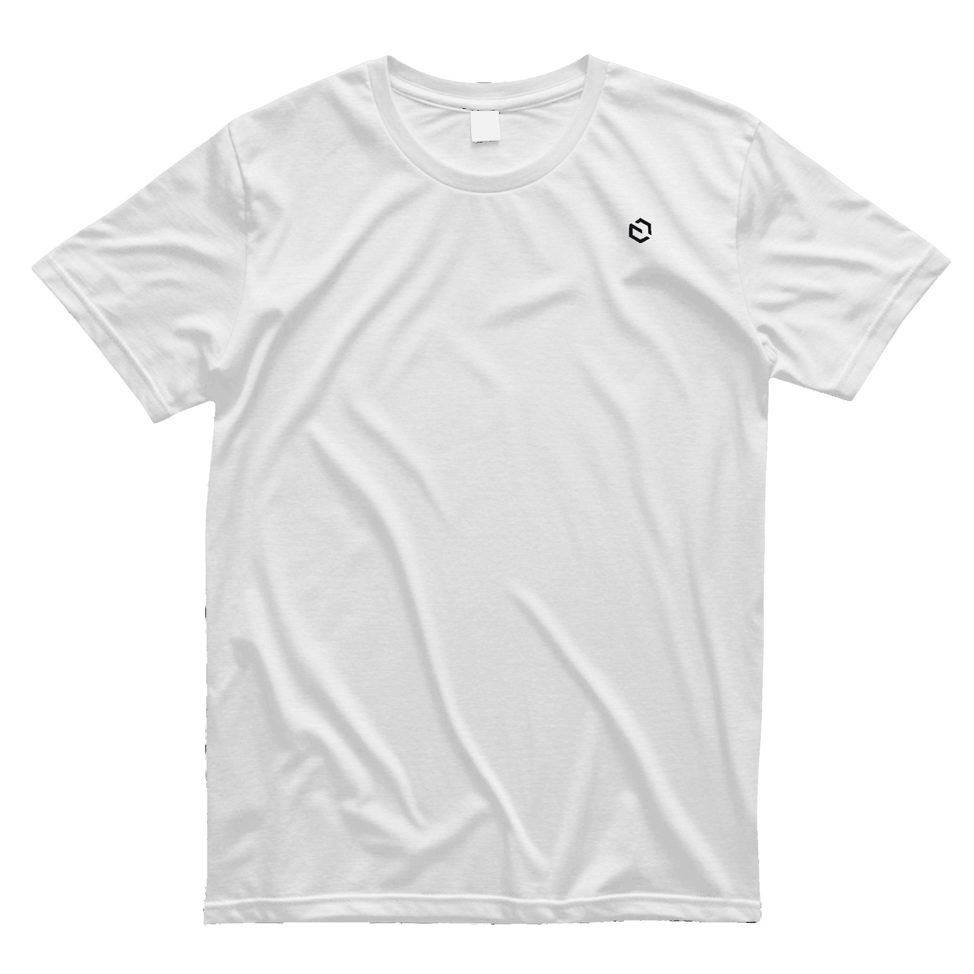 White logo t-shirt product image